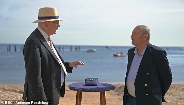 When it came down to crunching the numbers, the guest (RIGHT) was left speechless at the offer made by the antiques expert