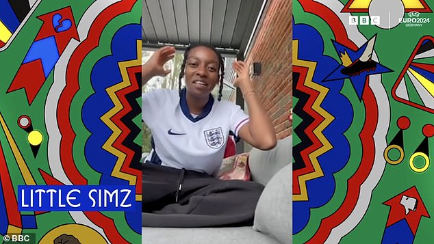 Rapper Little Simz said "we're nearly there" and that "the whole country's got your back"