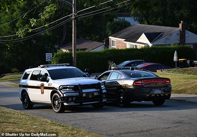 Law enforcement locked down the streets where Crooks lived on Sunday morning during the investigation into why he wanted to shoot the former president, and how he managed to do it