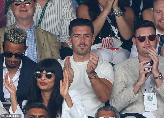 Manchester City winger Jack Grealish was in attendance for the final