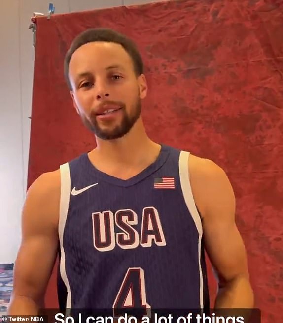 NBA superstar Steph Curry reveals the one thing he CAN'T do on a basketball court: 'Nervous even thinking about it'