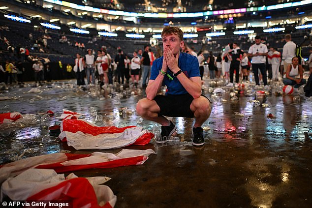 Devastated England were left in disbelief after the Three Lions lost to Spain in the last few minutes of the Euro 2024 final