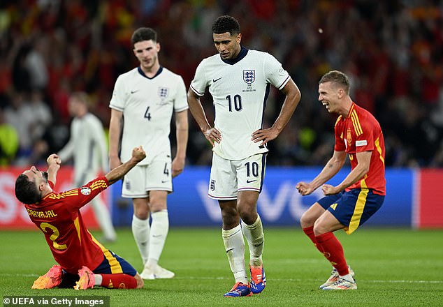 England were left heartbroken once again after losing in the final of Euro 2024 having come so close to winning their first major title since 1966