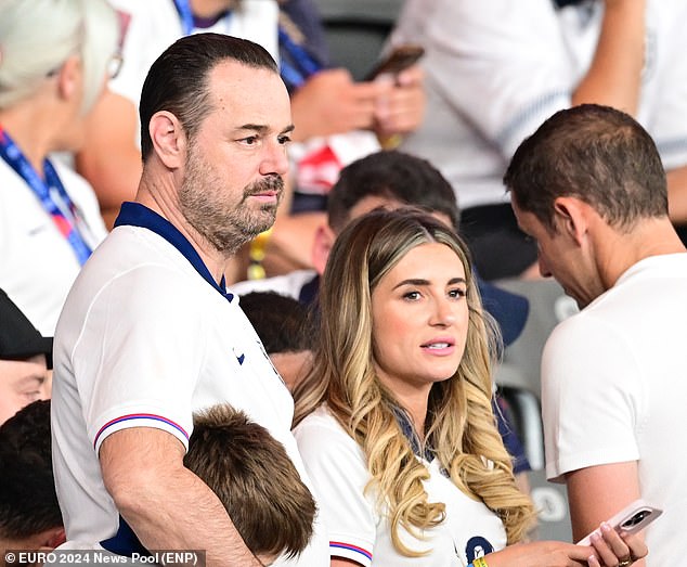 Danny Dyer and his WAG daughter Dani looked glum as reality set in