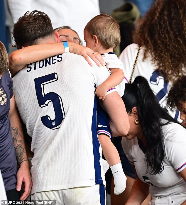 John Stones was quick to seek comfort in his family after a tournament of ups and downs