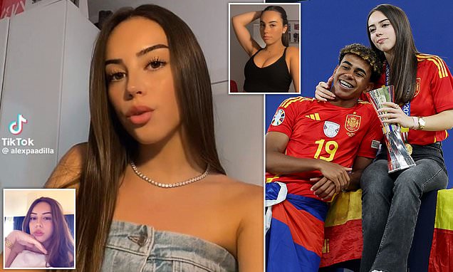 Spain wonderkid Lamine Yamal goes public with his girlfriend after Euro 2024 glory as the
