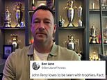 Former England captain John Terry is mocked for how he did interview hours after Gareth Southgate's side were beaten by Spain in Euro 2024 final