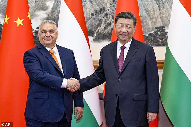 Orban's second stop in his 'peace mission' was China, where he met with President Xi Jinping