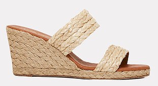 Nolita espadrille wedge by Andre Assous, $149; andreassous.com