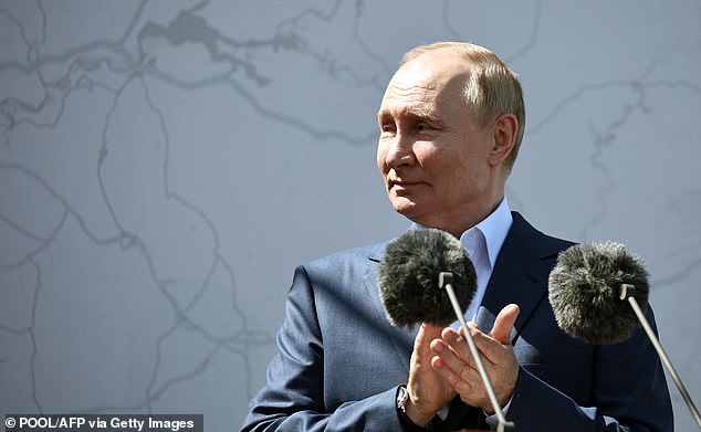 Russia's president Vladimir Putin (pictured)