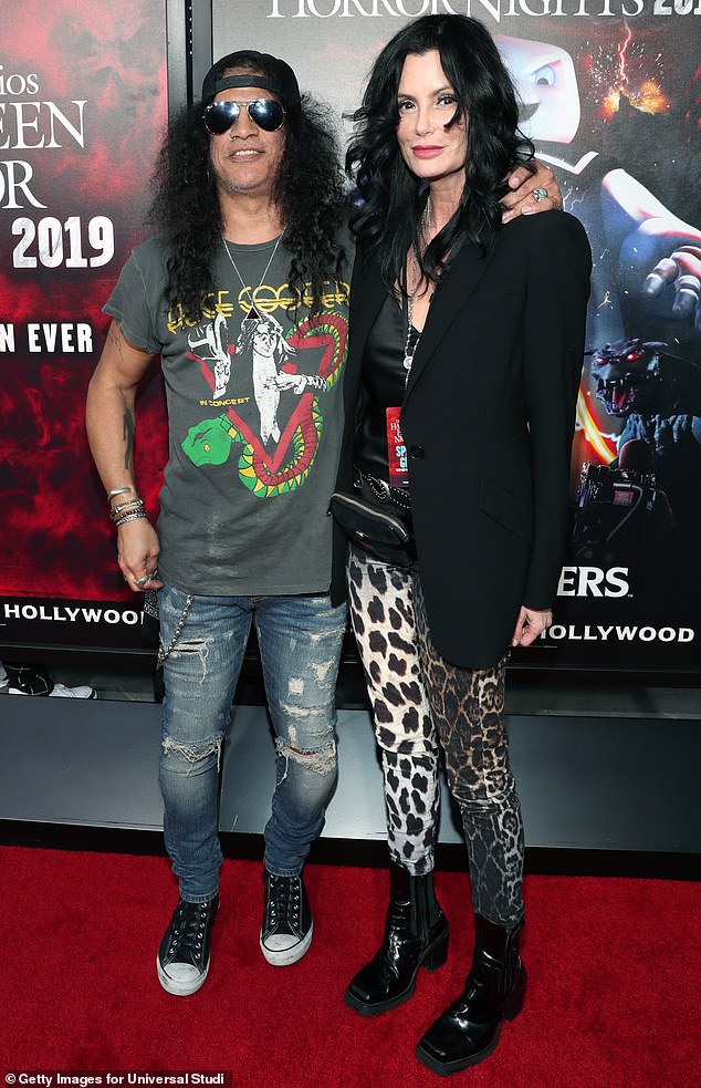 Slash first dated Lucy's mother Meegan Hodges in 1989 before rekindling their relationship years later in 2015. Meegan shared her late daughter Lucy with Mark Knight