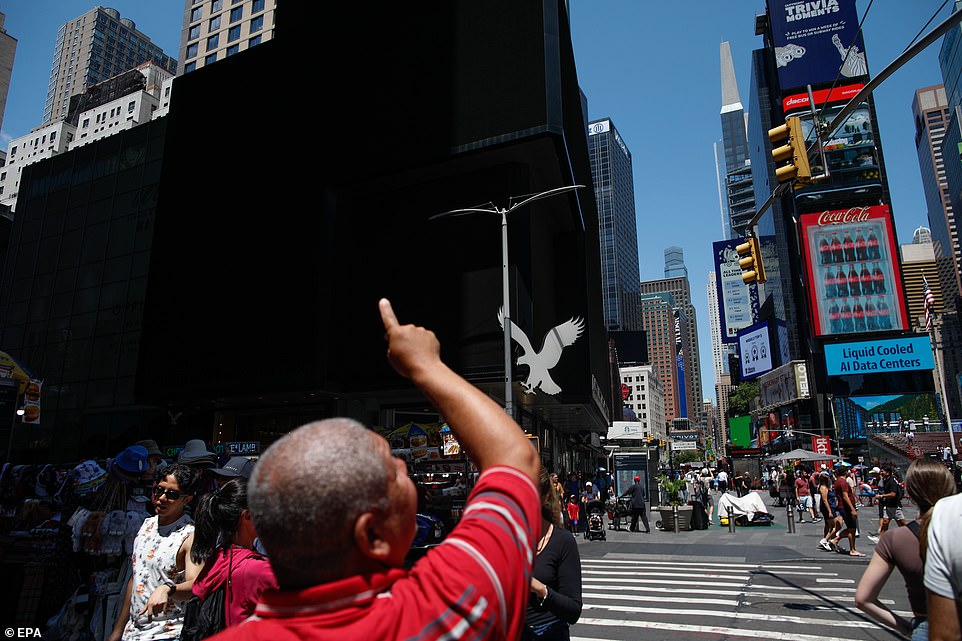 Tormented by Times Square, New York: Redditor 'bedpeace' complained: 'It's tiny and much less impressive than it looks in film or in photos. Just a couple blocks filled with giant screens and advertisements.