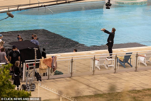 The scene in question appeared to be portraying Bunny's memory of Butlins holiday camp in the 1990s