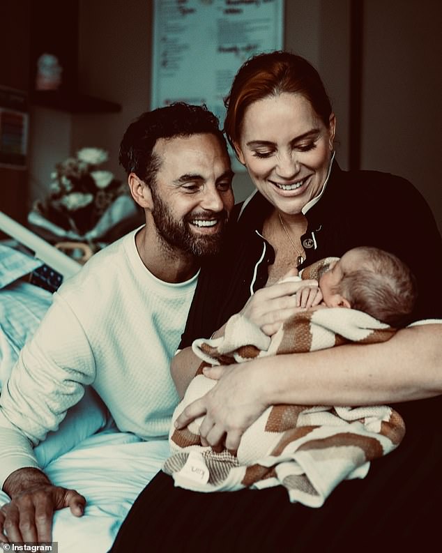 Jules Robinson has given birth to her second child with her husband Cameron Merchant, taking to Instagram to share gorgeous family pictures taken by photographer JP Creative