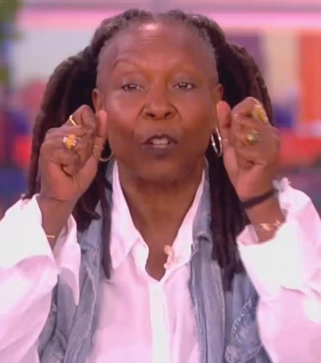 Whoopi Goldberg admitted that she'd 'tempered herself' in order 'not to go low-low' when it came to discussing Trump