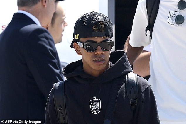 The Barcelona youngster is believed to be holidaying in Marbella ahead of his return to club action