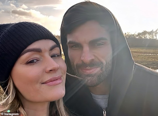 Adam, who starred on Love Island in 2018 and 2022, also appeared on Celebs Go Dating last year, but he met Laura through cheekily sliding into her DMs (pictured May 12)