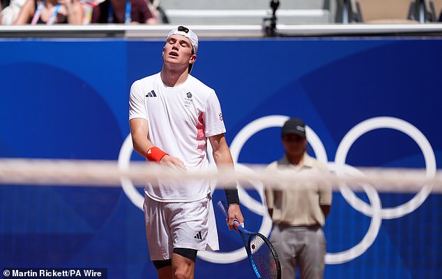 Jack Draper claimed the opening set but struggled in the heat in defeat to Taylor Fritz