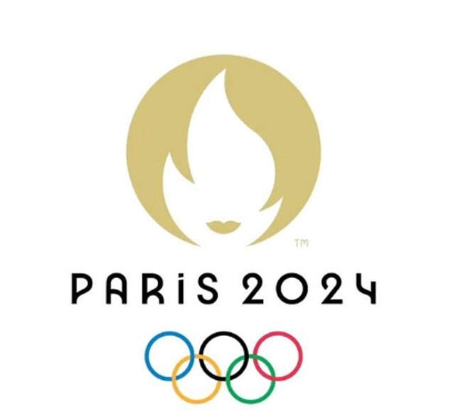 Olympic organisers state that the Paris 2024 logo is said to depict 'Marianne' - a symbol of the French republic