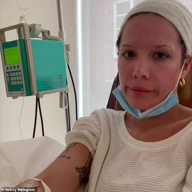 In June Halsey revealed she had been diagnosed with 'Lupus SLE and then a rare T-cell lymphoproliferative disorder'