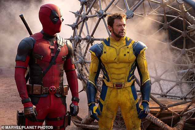 Jackman's sweet post referred to Logan's surname being the same as the first name of his iconic Marvel character, who he recently played in the blockbuster Deadpool and Wolverine. Pictured