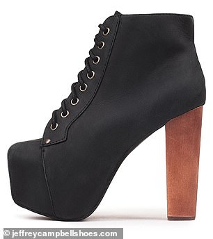 The Jeffrey Campbell Lita Boots have made a surprisingly comeback with the 'iconic' black and brown heels