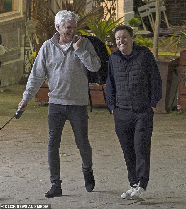 Phillip Schofield 's reported comeback appears to be gathering steam, with stars including Declan Donnelly (pictured) and Richard E Grant recently showing support for the presenter