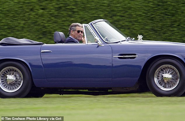 The King converted his Aston Martin DB7 to run off cheese and wine