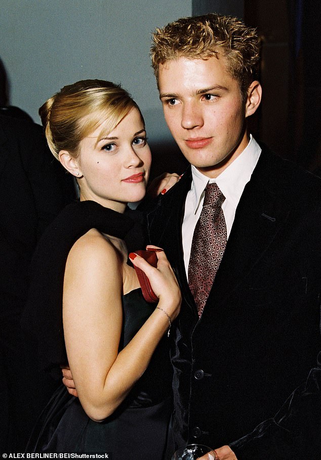 Witherspoon and Phillippe at the Pleasantville premiere in 1998