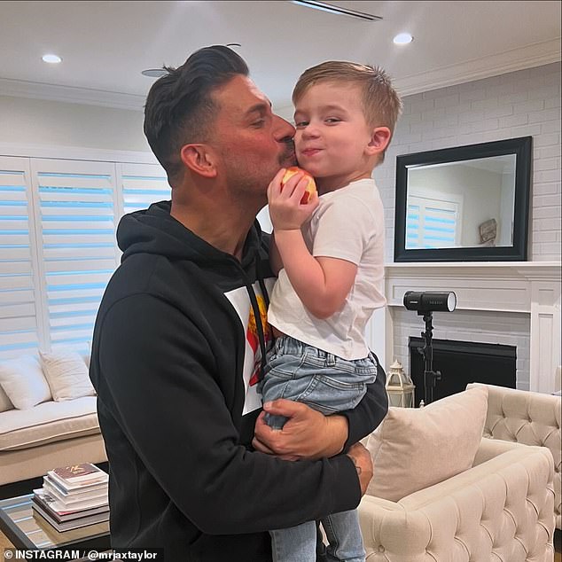 On Wednesday, Jax made a post about his decision to check into a mental health facility. He shared a photo of him kissing his and Brittany's three-year-old son Cruz