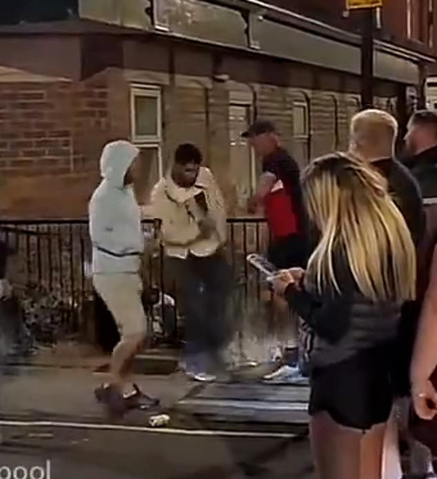 A lone Asian man was punched in the face by a thug in Hartlepool as he walked down the street as violence ensued for a second night as anger grows after the Southport stabbing, which claimed the lives of three young girls