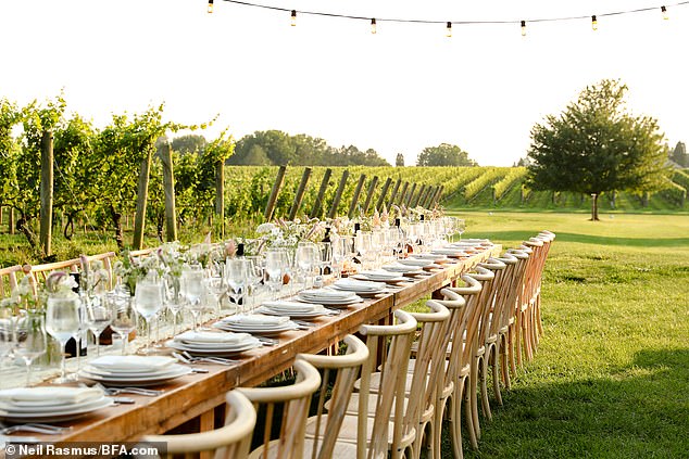 On Thursday, August 1, Brunello Cucinelli and Wölffer Estate hosted an intimate star-studded dinner at the Wölffer Residence in Sagaponack, NY, to celebrate the summer season