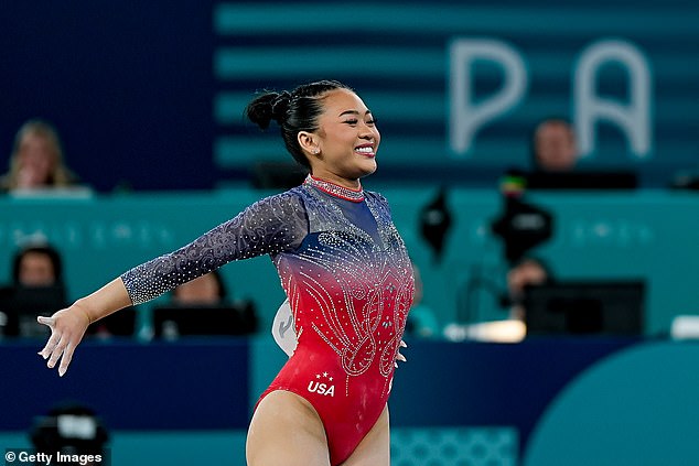 Lee secured bronze in the all-around competition days after striking gold with Team USA