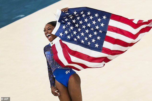 Biles has been one of the stars of the Olympic so far, with two gold medals to her name