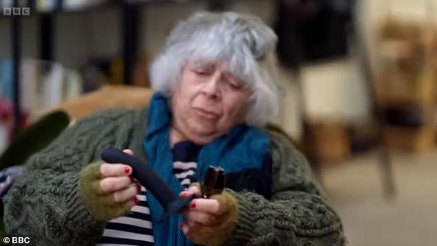 Miriam Margolyes made a hilarious return to BBC screens as she left viewers in hysterics by inspecting sex toys on her latest show Miriam Margolyes: A New Australian Adventure