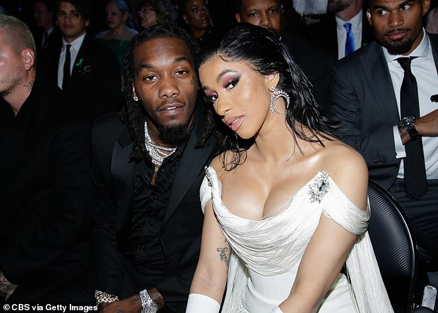 Offset was recently accused of being unfaithful during his marriage to Cardi; seen in 2019