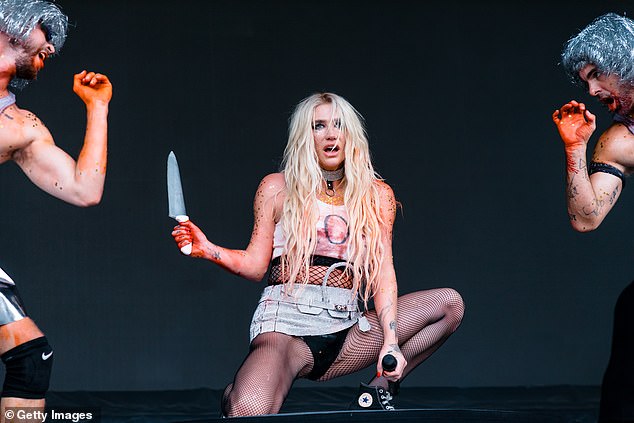 'Sooooo apparently the prop knife went missing and they replaced it with a real butcher knife stolen from the kitchen,' the 37-year-old wrote on X. 'I didn¿t know. Till now,' she told her fans, adding, 'So watch that again'