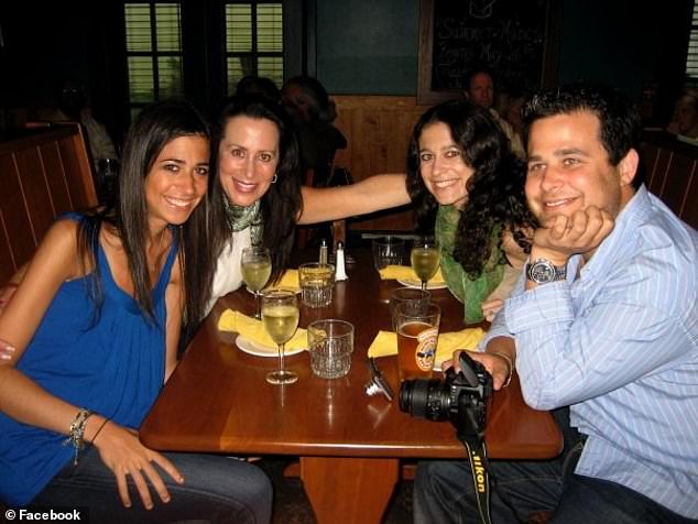 Sam Goldberg (right) is seen with friends and family in a 2009 Facebook photo posted by his sister