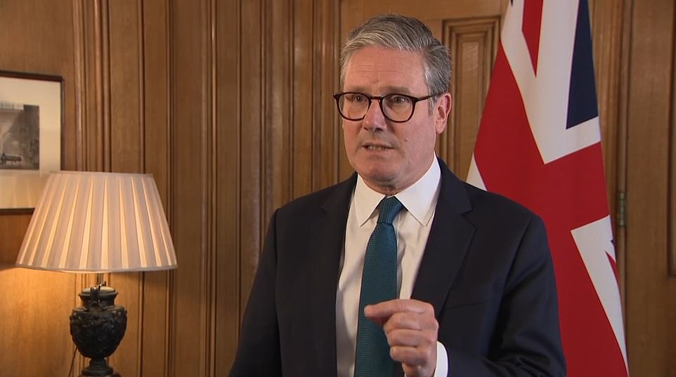 Sir Keir Starmer and Downing Street yesterday hit out at the billionaire for suggesting 'civil war is inevitable' following days of rioting fuelled by disinformation on social media after the deaths of three little girls in Southport last week. The Prime Minister's spokesman said there was 'no justification for comments like that' - as his technology minister met with representatives from social networks, including X, to urge them to act on fighting online hate.