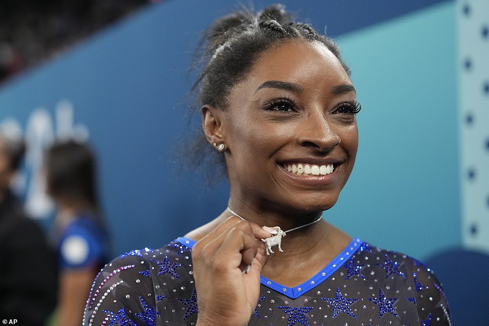 Biles was speaking to People on Tuesday, seemingly moments before Skinner took to social media saying she had received death threats off the back of Biles' remarks and pleaded for the gymnast to tell online trolls to stop targeting her.