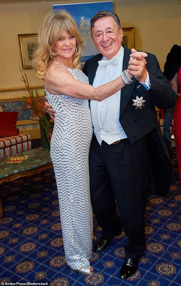 Richard Lugner invited legendary actress Goldie Hawn to the 2017 Vienna Opera Ball