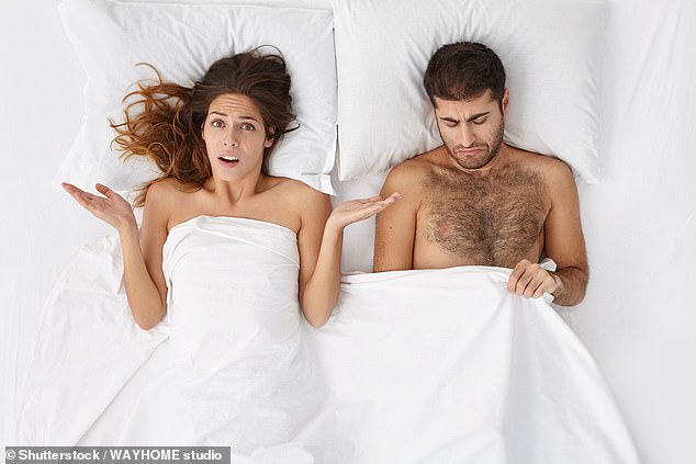 When Tracey Cox asked women what it's like dating or being married to a man with a large penis, the responses were mixed but the point was clear: it's daunting (stock image)