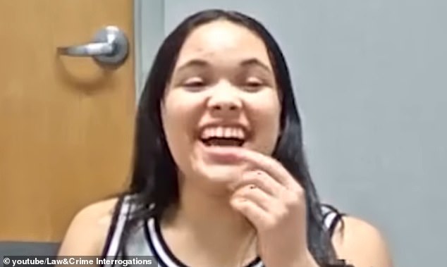 Stevens' accomplice Janine Gonzalez, 17, filmed the attack on her phone and laughed and giggled through a police interview after learning of Bocanegra's death