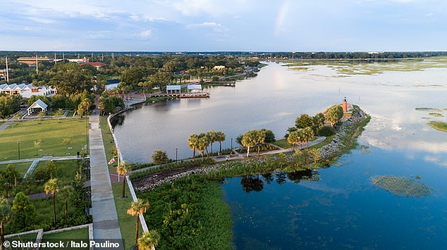 Abby says: 'There's plenty of parks and attractions to visit in Kissimmee, including water parks'