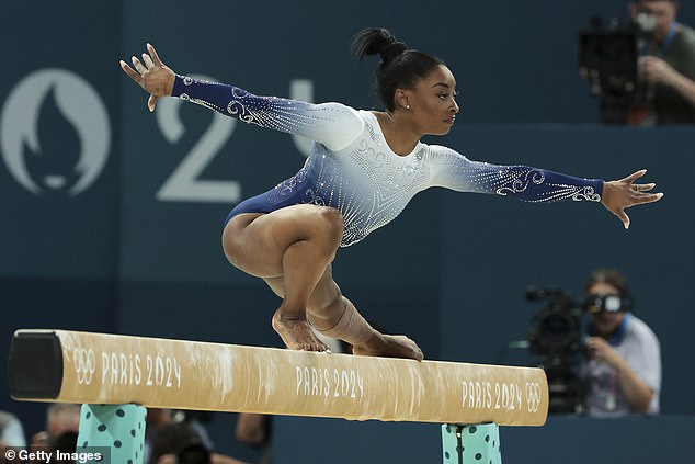 The 27-year-old gymnast made a glorious return to the Olympics during the Paris Games