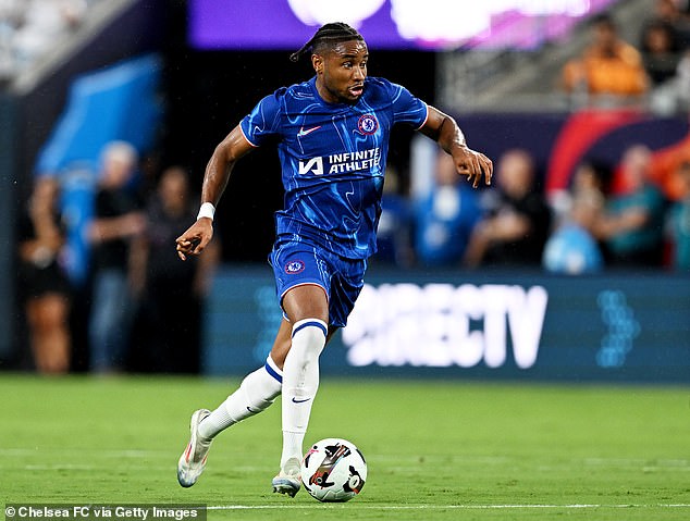 Christopher Nkunku (pictured), Reece James and Romeo Lavia were the only three players to start all five pre-season friendlies