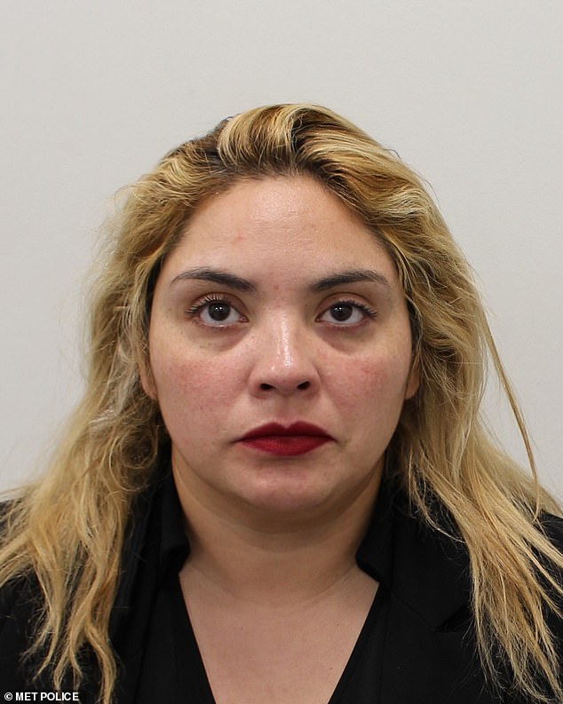 Margarita Del Carmen Valdes Torres (pictured) visited the Harrods department store in London on five separate occasions between October and May to steal bags