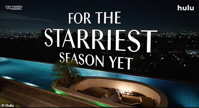 Text on the screen that appeared over different shots of Los Angeles teased fans: 'Get ready for the starriest season yet'