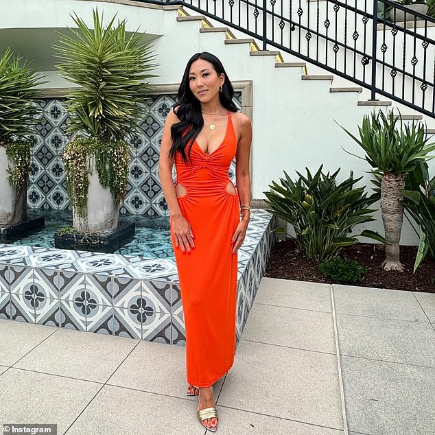 Ginella was pictured last month in an Instagram shot snapped in Carlsbad, California