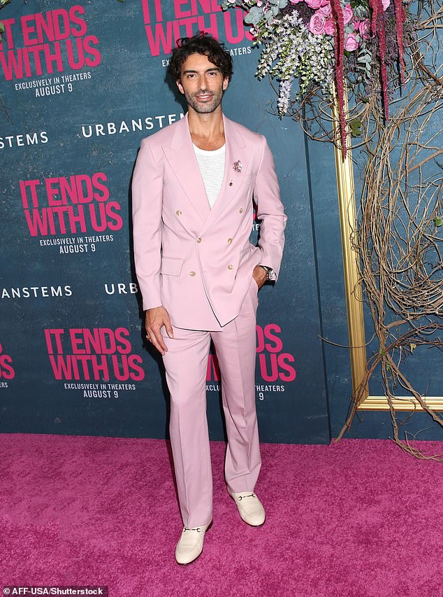 Rumors of tensions brewing between Justin Baldoni - who on top of starring in it also directed and served as one of the producers for the film - and Lively have been swirling for weeks after fans noticed the two failed to do any press together leading up to the film's release; seen on August 6